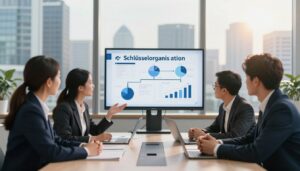 Schlüsselorganisation für wachsende Unternehmen